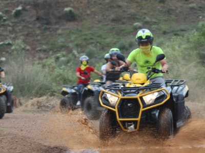 Geführter Quad-Ausflug in der Sierra de Mijas, in der Nähe von Malaga