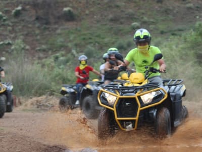 Excursion guidée en quad dans la Sierra de Mijas, près de Malaga