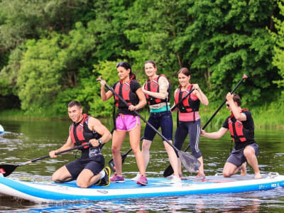 Tour guidé de SUP à Trondheim