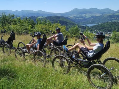 Quad Bike on the Chaîne des Puys d'Auvergne, Clermont-Ferrand