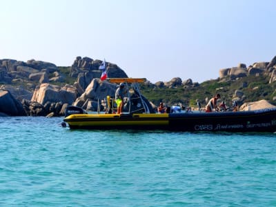 Half day boat trip from Porto-Vecchio, South Corsica