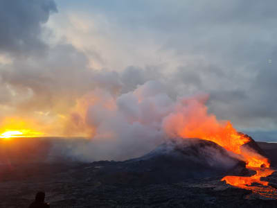 Randonnée sur le volcan Fagradallsfjall avec un géologue, Islande