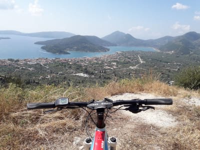 Self-guided E-Bike Tours from Karya in Lefkada