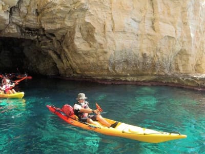 Sea kayaking excursion from Las Negras in Cabo de Gata, Almería