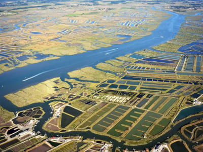 Hot air balloon flight in Charente Maritime, near La Rochelle