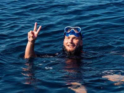 Snorkel en el Parque Nacional de Port-Cros, cerca de Hyères, desde La Londe-les-Maures