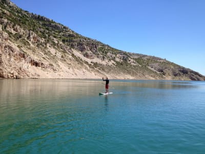 Excursión en stand up paddle en el río Zrmanja, cerca de Zadar