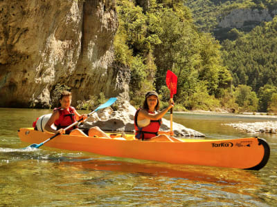 Kanu-Kajak-Abfahrt durch die Gorges du Tarn