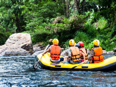 Rafting-Ausflug im Rio Segura, Cieza, in der Nähe von Murcia