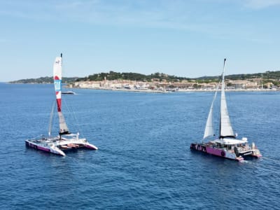 Catamaran Cruise at Le Lavandou from Cavalaire-sur-Mer