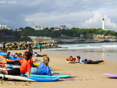 Clases y cursos de surf en Anglet