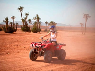 Camel and buggy or quad biking excursions in Agafay Desert, Marrakesh
