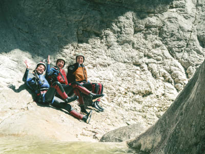 Canyoning Chli Schliere bei Interlaken, Schweiz