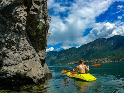 Kajakverleih auf dem Comer See