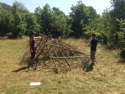 Survival course in Angoustrine-Villeneuve-des-Escaldes, near Font-Romeu