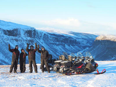 Motorschlittensafari in der Finnmarksvidda von Alta aus