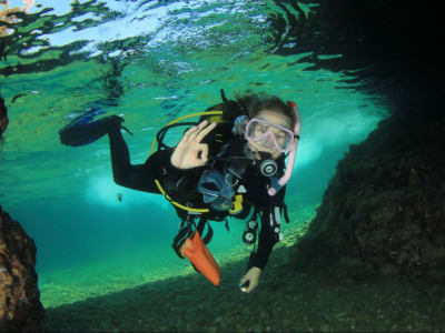 Scuba diving FFESSM or ANMP courses in Cousteau Reserve, Guadeloupe