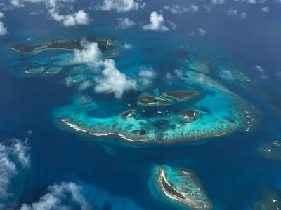 Vol en ULM au-dessus de la Martinique