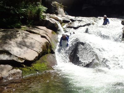 Canyoning dans les Gorges du Tapoul, Cévennes