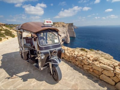 Excursión en Tuk Tuk con chófer por la isla de Gozo, Malta