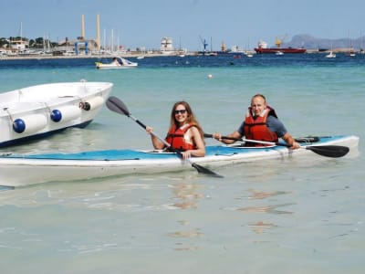 Kajakverleih in Alcudia, im Norden von Mallorca