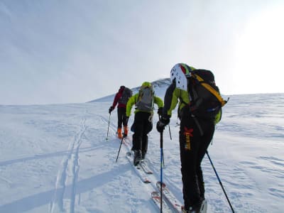 Guided Ski Touring on Mount Baldo near Lake Garda