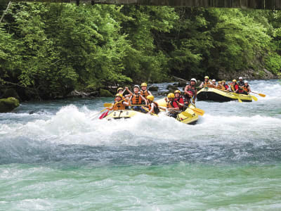 Rafting sur la Simme à Interlaken, Suisse