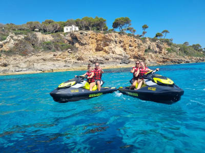 Excursión en moto de agua a las Cuevas de Artà desde Cala Millor, Mallorca