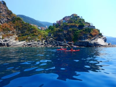 Kajaktour bei Sonnenuntergang und Aperitif in Vernazza, Cinque Terre