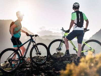 Circuit panoramique en E-Bike des dunes de Maspalomas à la plage volcanique d'El Pajar