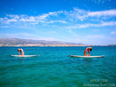 Cours de SUP et de yoga à Antiparos