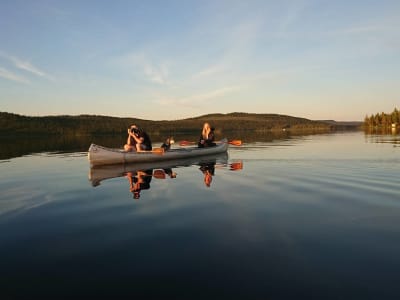 Kanutour auf dem Fluss Torne ab Kiruna