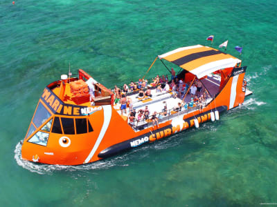 Excursion en bateau sous-marin le long de la côte depuis le port d'Ayia Napa