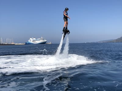 Découverte du flyboard à Propriano, Corse