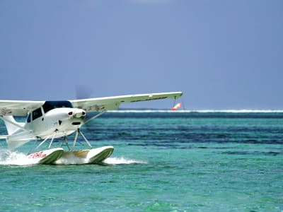 Doppelter Rundflug mit dem Wasserflugzeug über Mauritius