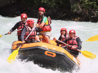 Descente en Rafting de la Durance entre Saint-Clément et Embrun