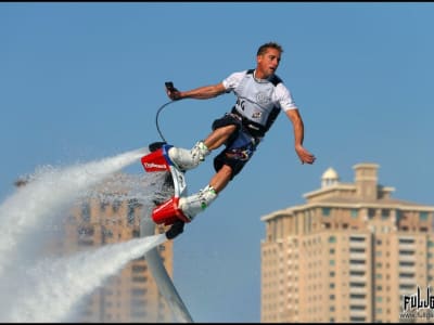 Découverte du flyboard à Saint-Barthélemy