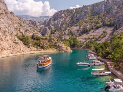 Boat tour to Zavratnica Nature Park and Rab island from Novalja or Lun