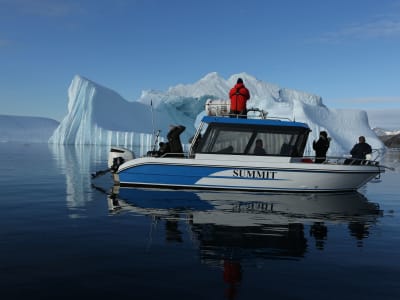 Bootstour zum Knud Rasmussen Gletscher von Tasiilaq, Grönland