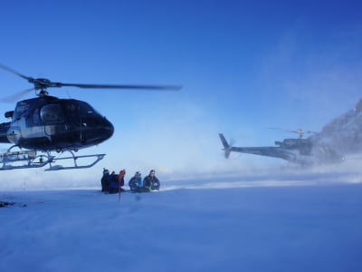 Exclusive Heliskiing day in Verbier