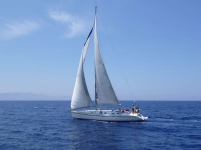 Croisière privée en voilier dans le sud de la Crète au départ d’Agia Galini