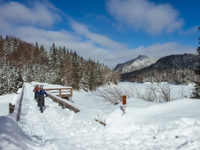 Guided Fat Bike Excursion in Jacques-Cartier National Park, Quebec