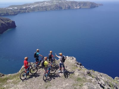 Tour de Santorin en eBike Offroad à partir d'Agios Georgios