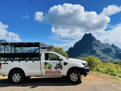 Visite guidée de l'île de Moorea en 4x4