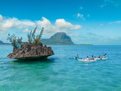 Excursion en kayak de mer à l'île aux Bénitiers, Île Maurice