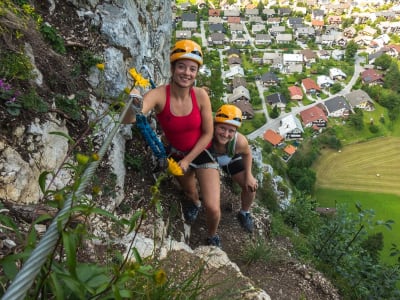 Mojstrana Via Ferrata from Bled