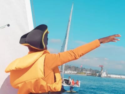 Children's sailing course in Geneva with treasure hunt