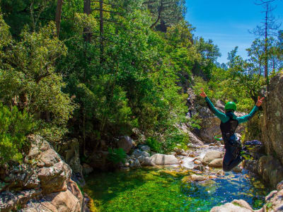 Canyon initiation du Pulischellu à Bavella, Corse
