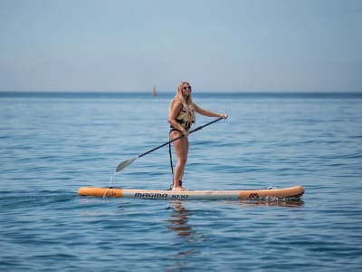 Alquiler de Stand up paddle en las Calanques de la Côte Bleue desde Carry-le-Rouet