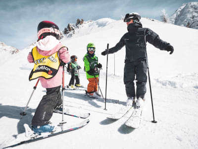 Children's ski course in Les Arcs 1800, Paradiski